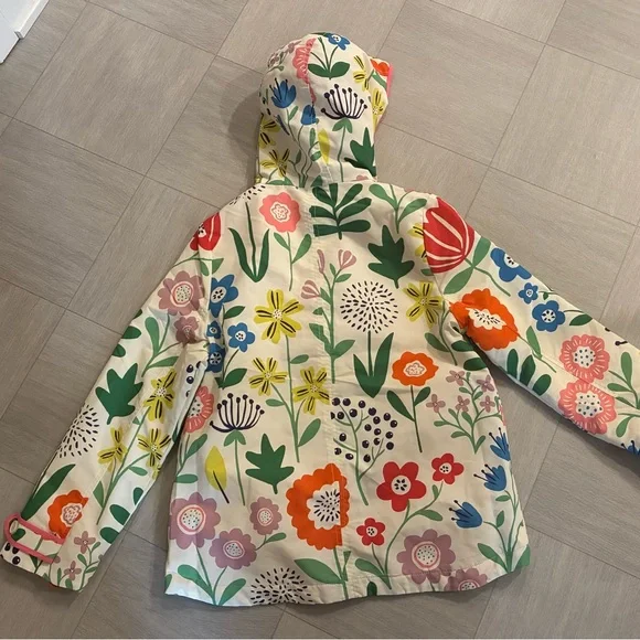 Mini Boden Floral Kids Jacket - Picture 2 of 6